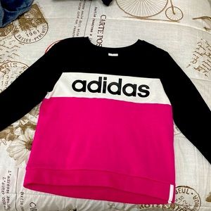 Adidas quarter neck sweatshirt